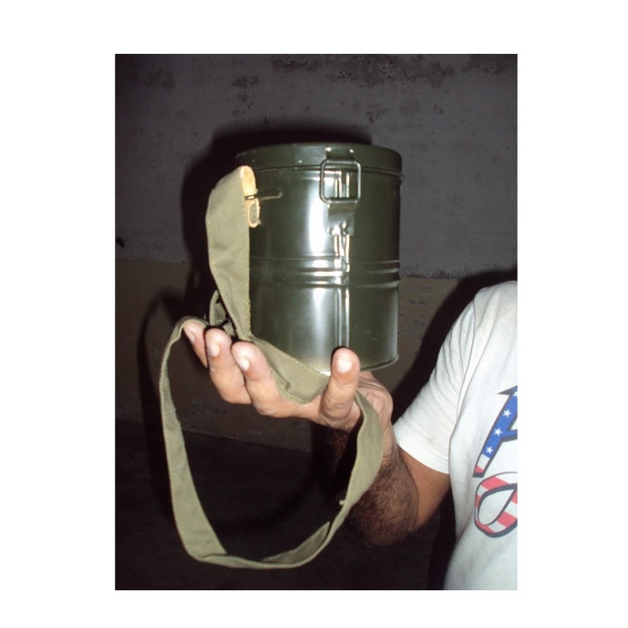Gas Mask Tin